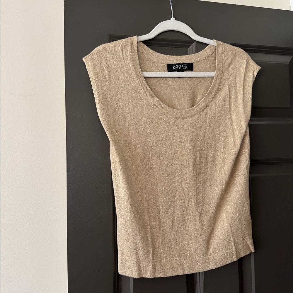 Kasper Women's Gold Muscle Tee